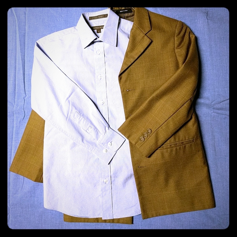 👔 Boys button down dress shirt